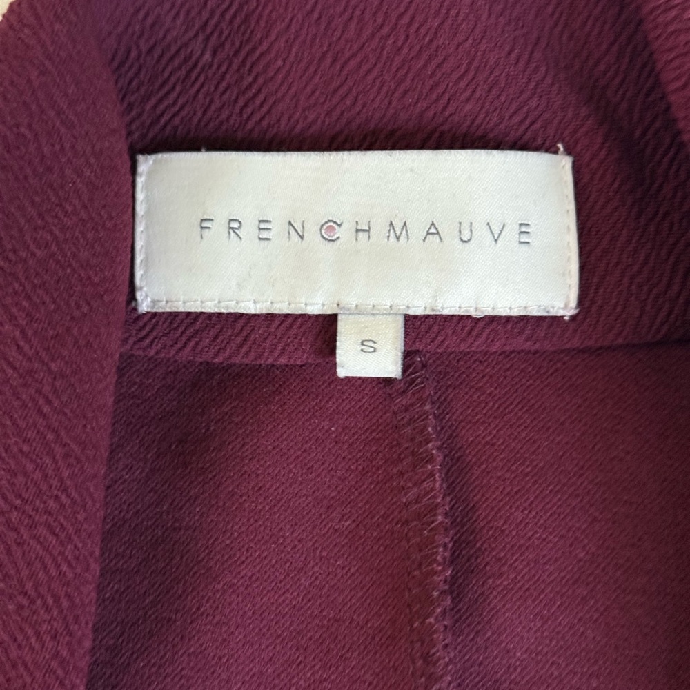 Elegant Women's Burgandy blazer - Picture 2 of 2